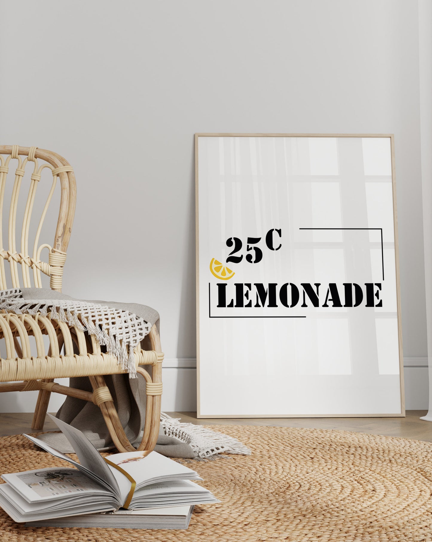 25 Celsius Lemonade Print