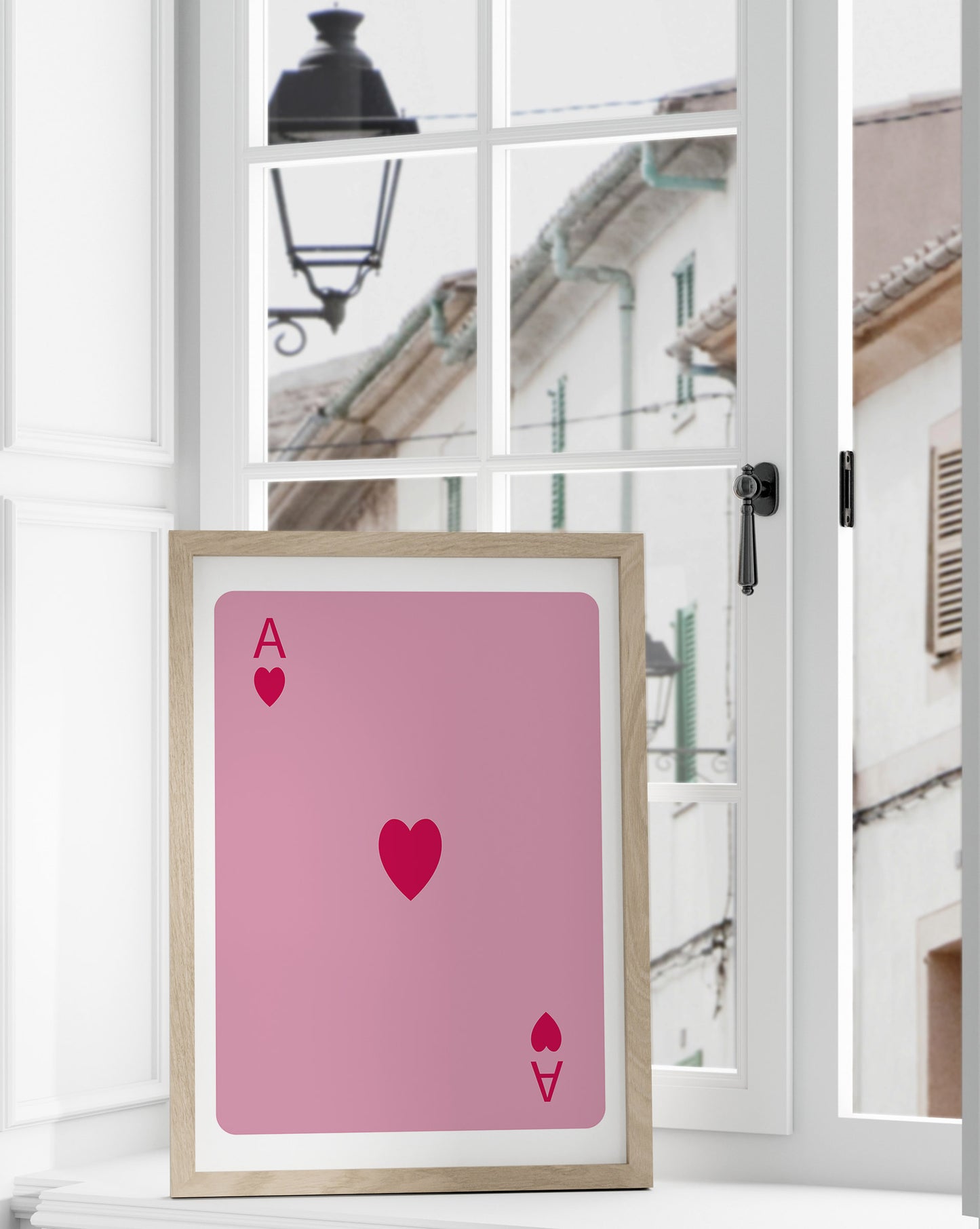 Ace of Deck Card Heart Classic Matte Paper Poster