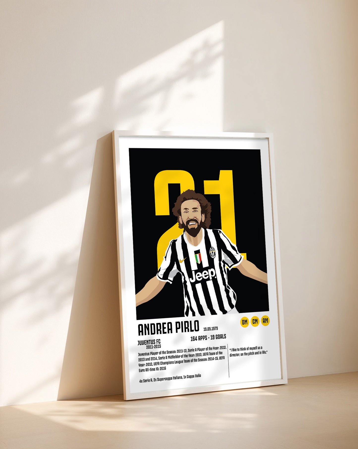 Andrea Pirlo Print