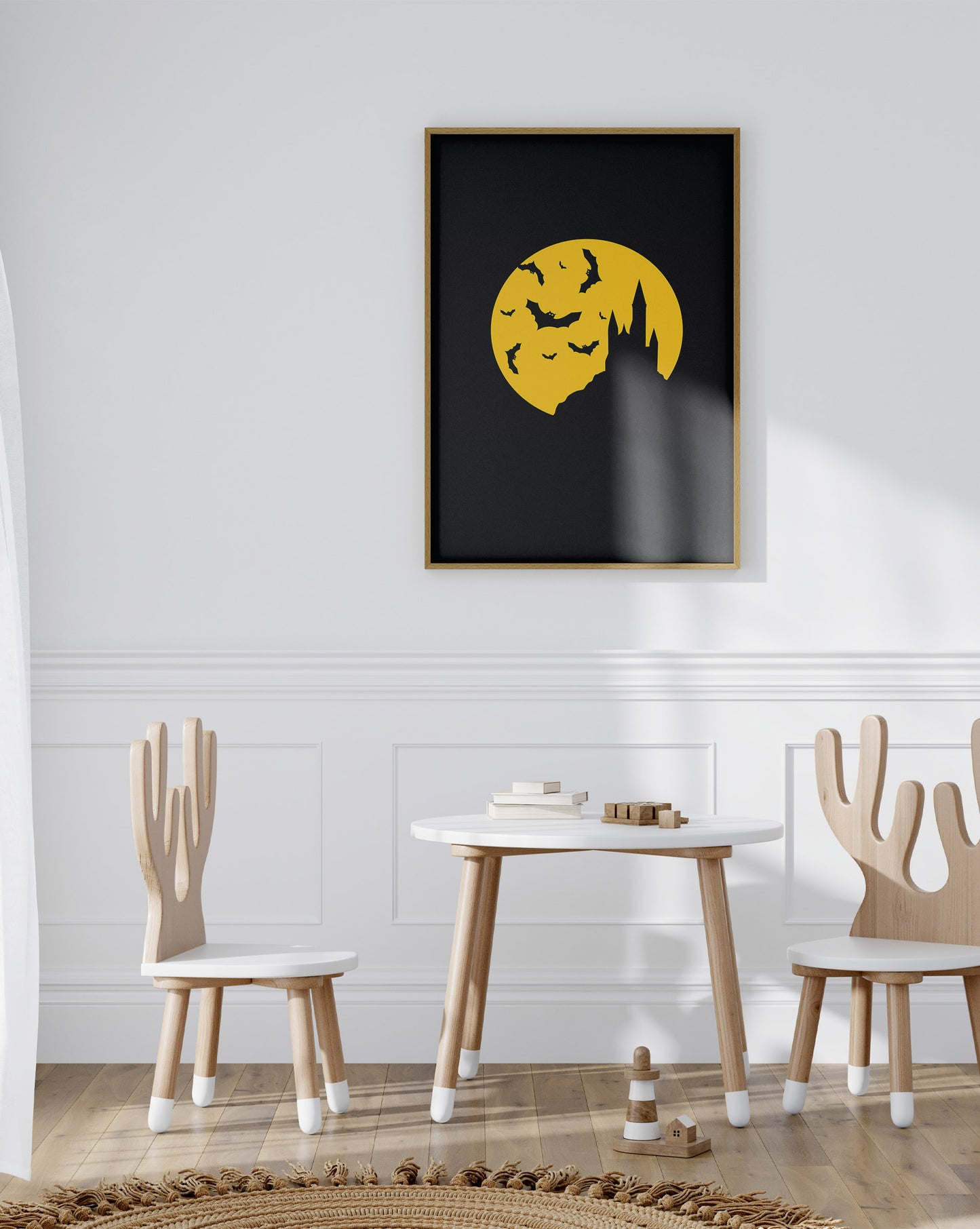 Bat Castle Kids Prints