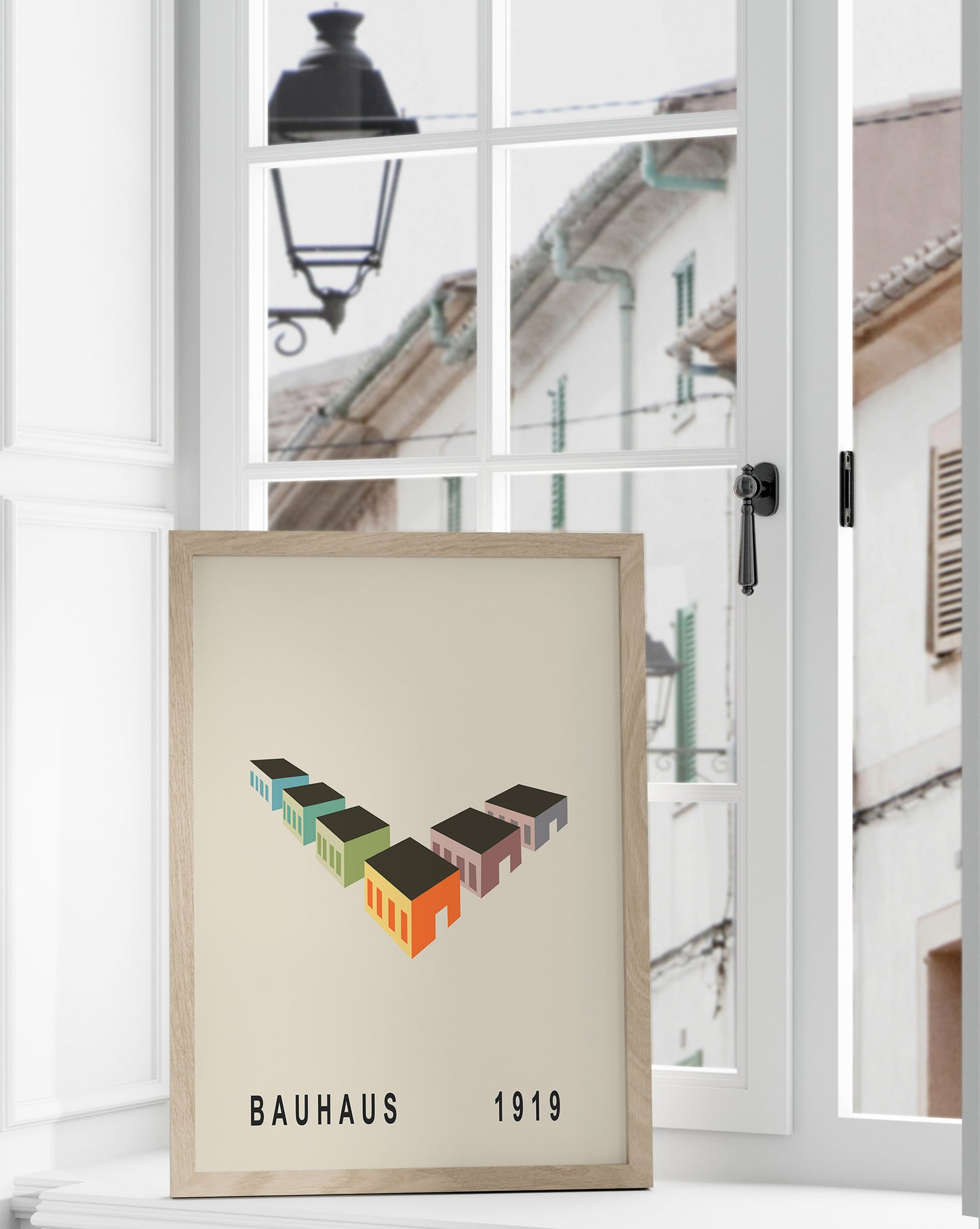 Bauhaus Architecture Print