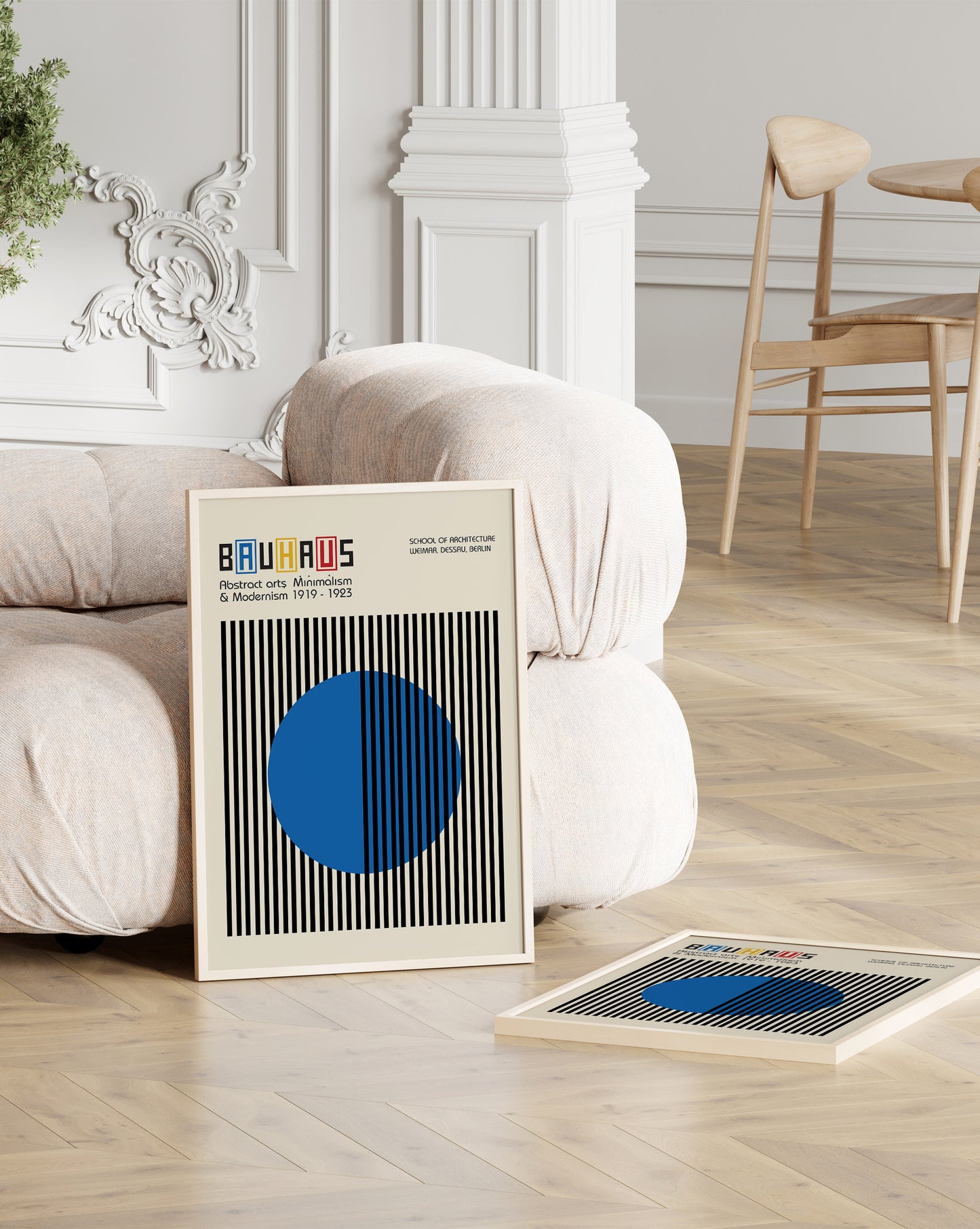 Bauhaus Minimalist Print