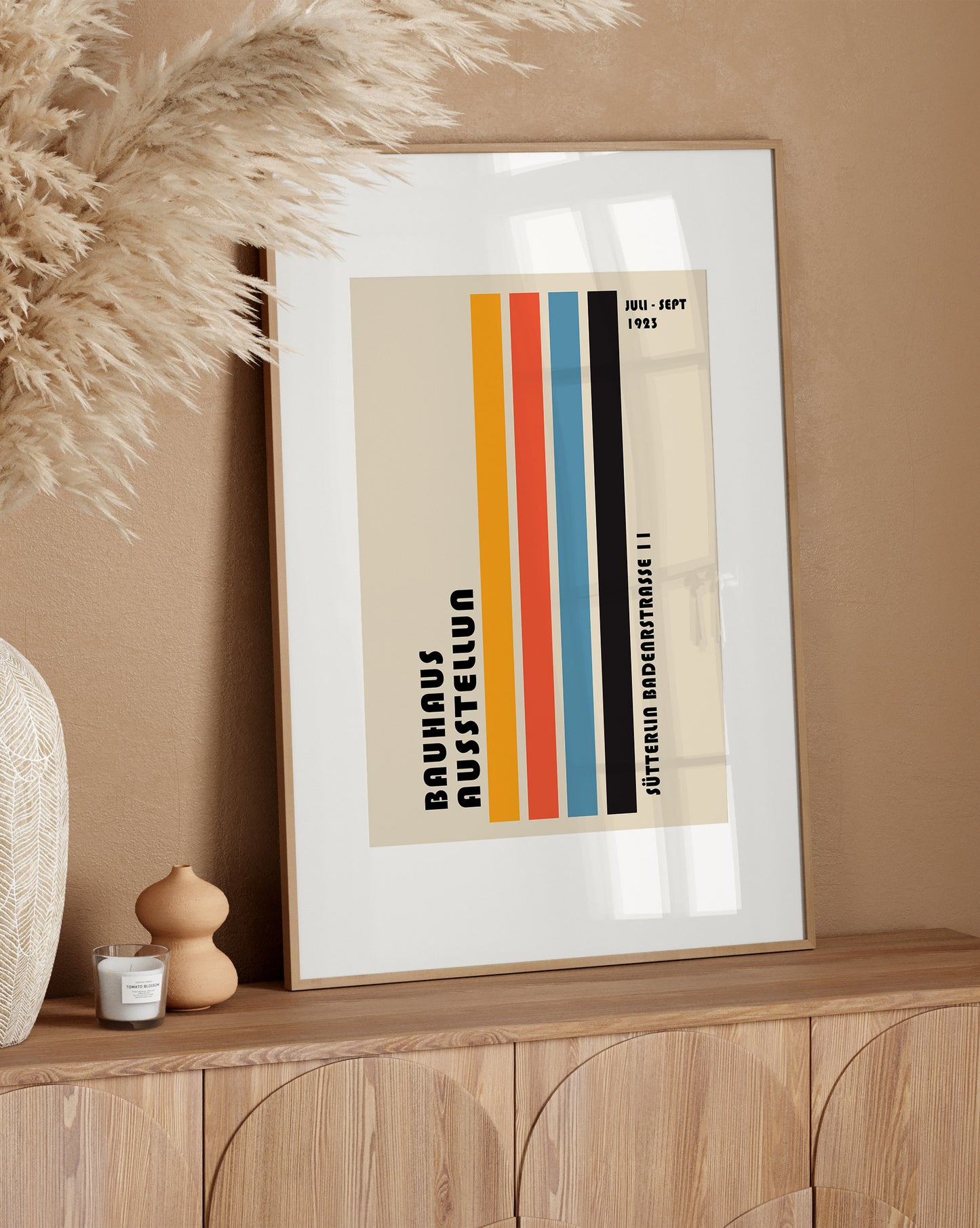 Bauhaus Ausstellung Orange Print