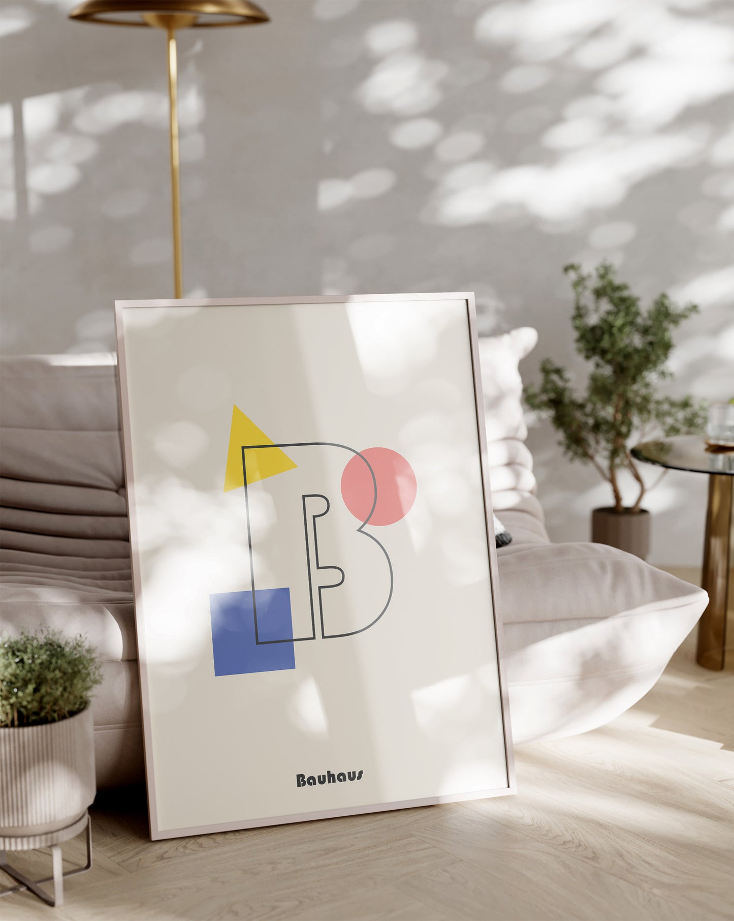 Bauhaus B Art Print