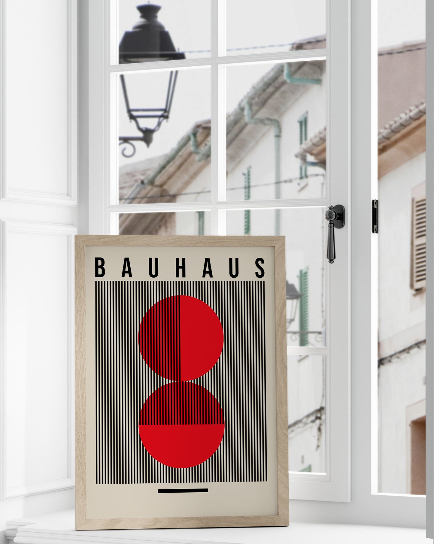 Bauhaus Round Circle Print