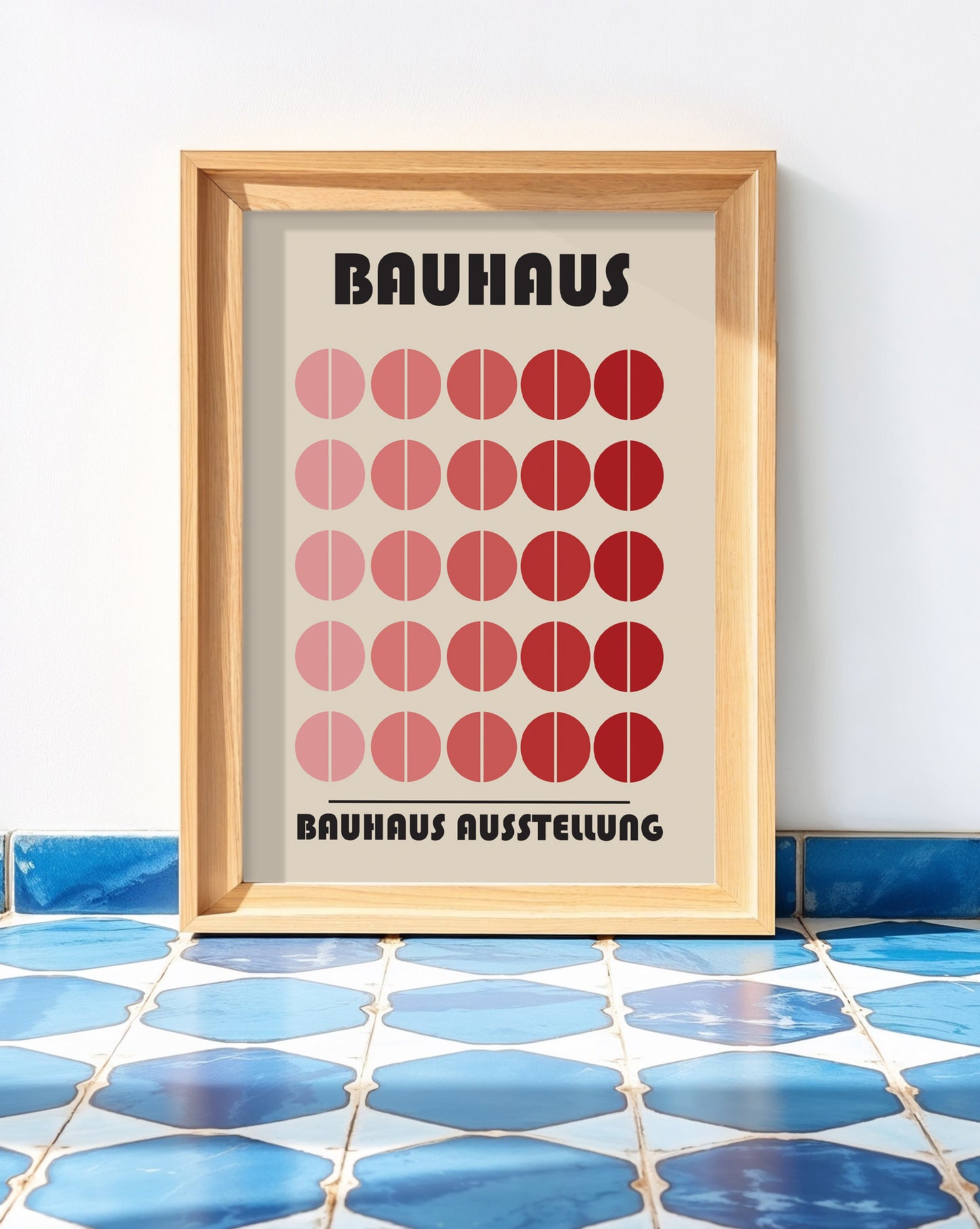 Bauhaus Ausstellung Red Print