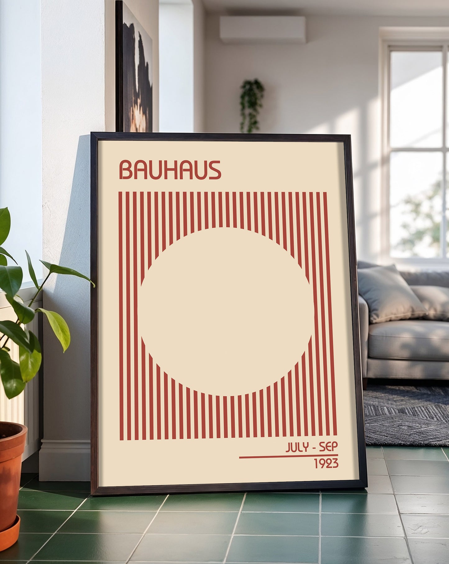 Bauhaus Red 1923 Print