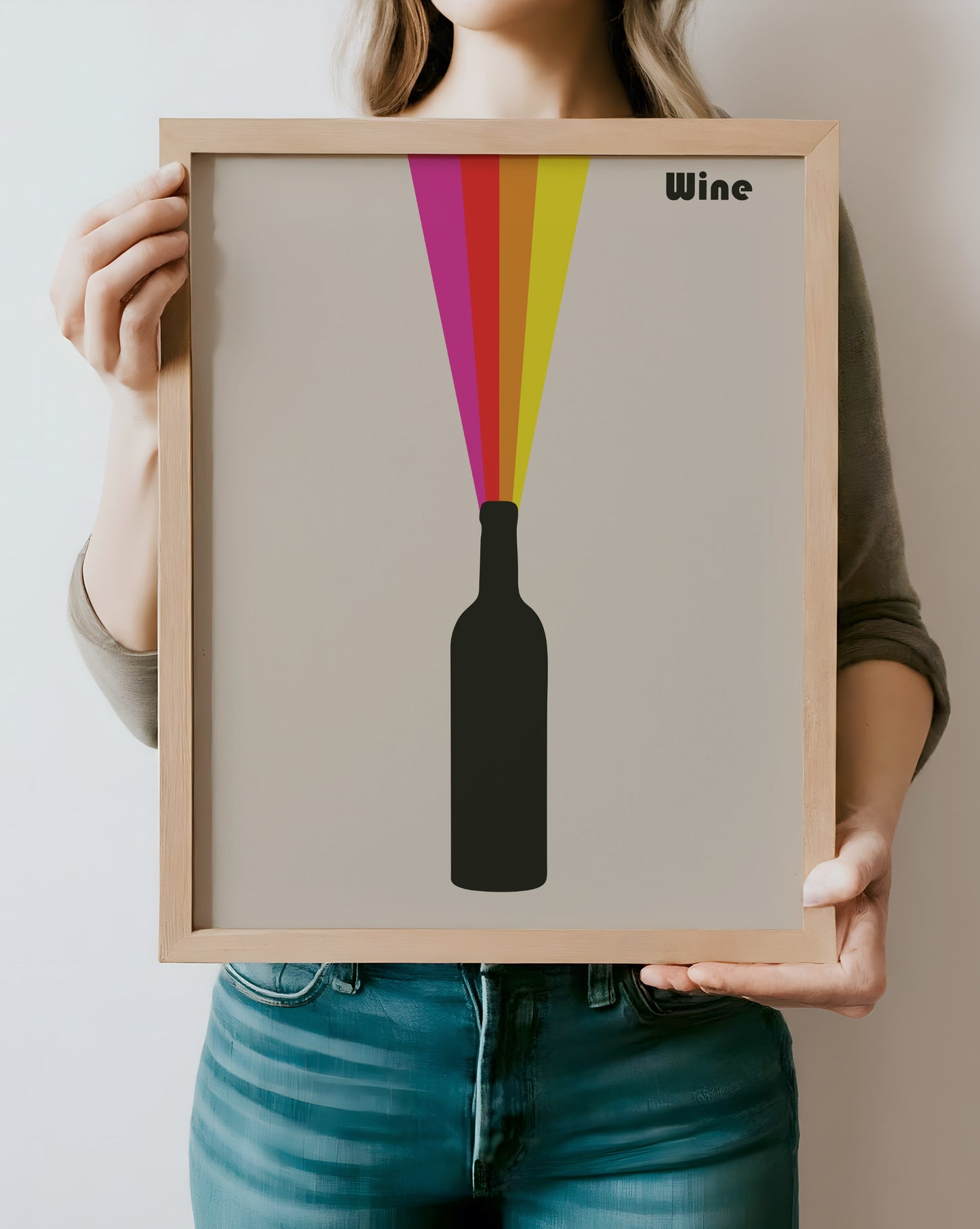 Wine Abstract Prints