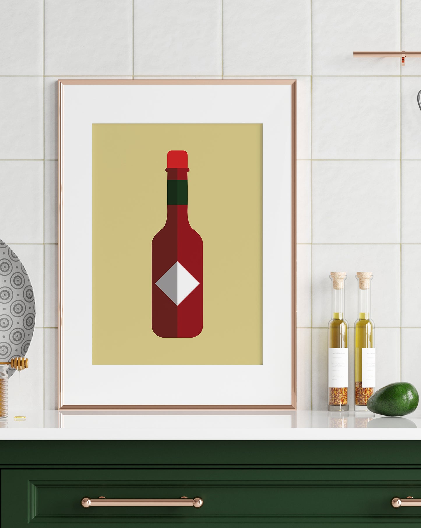 Chili Bottle Prints