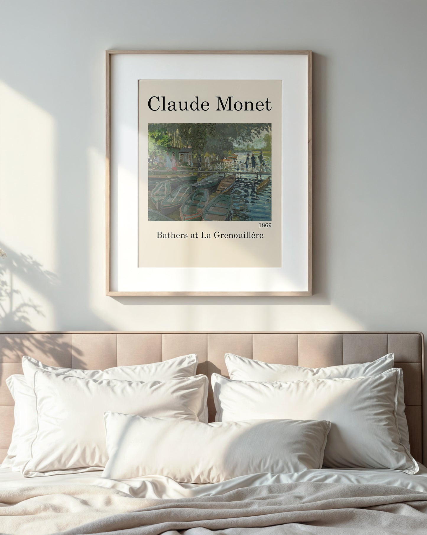 Claude Monet – Bathers at La Grenouillère Print