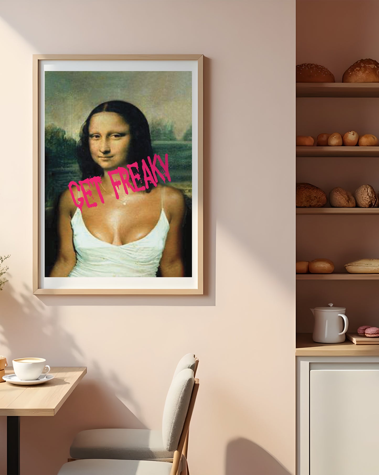 Get Freaky – Mona Lisa Remix Wall Art