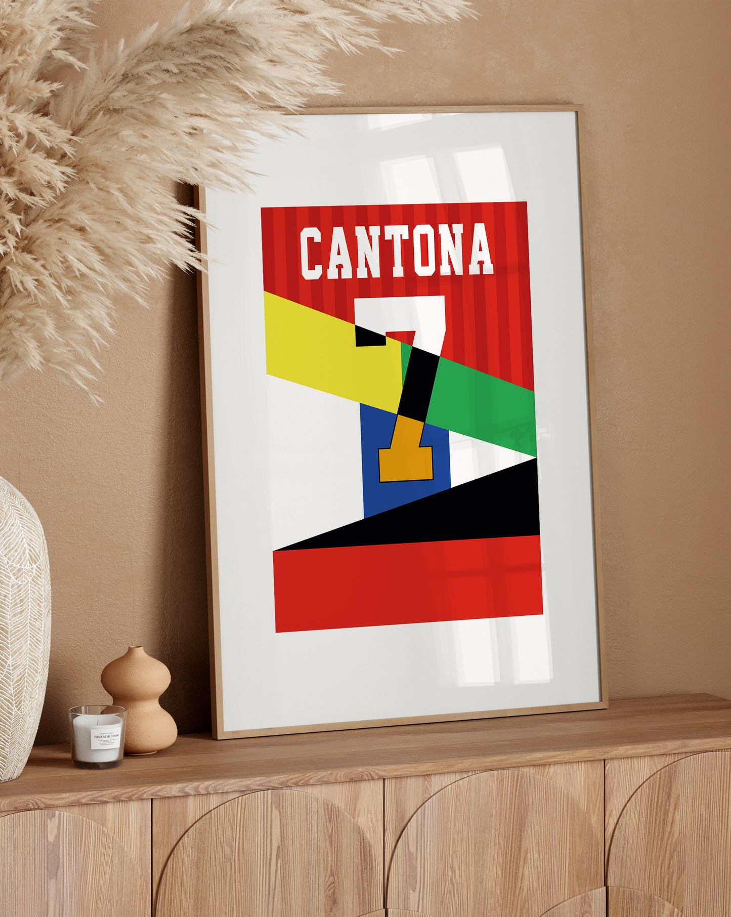 Cantona #7 Manchester Print