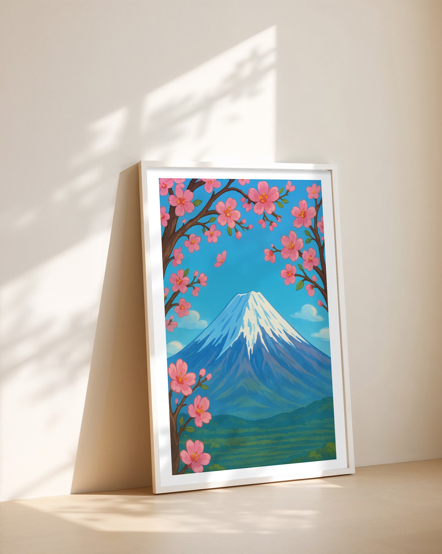 Mount Fujiki Japan Poster