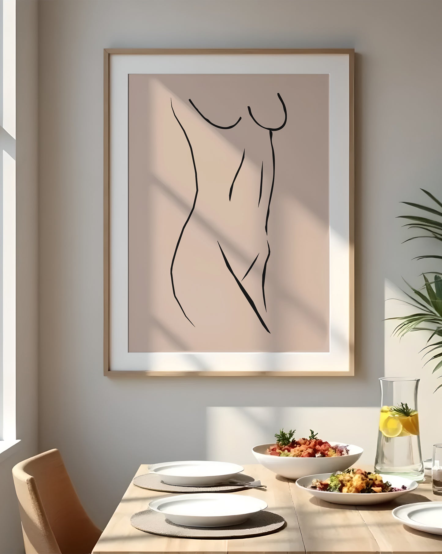 Nude Women Line Art Prints