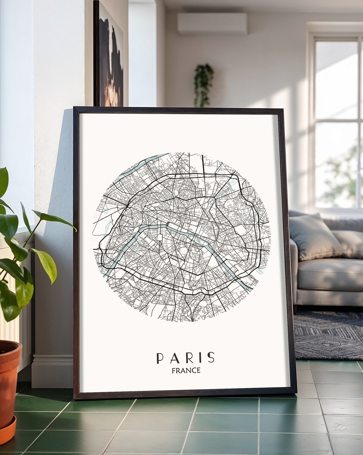 Paris France Map