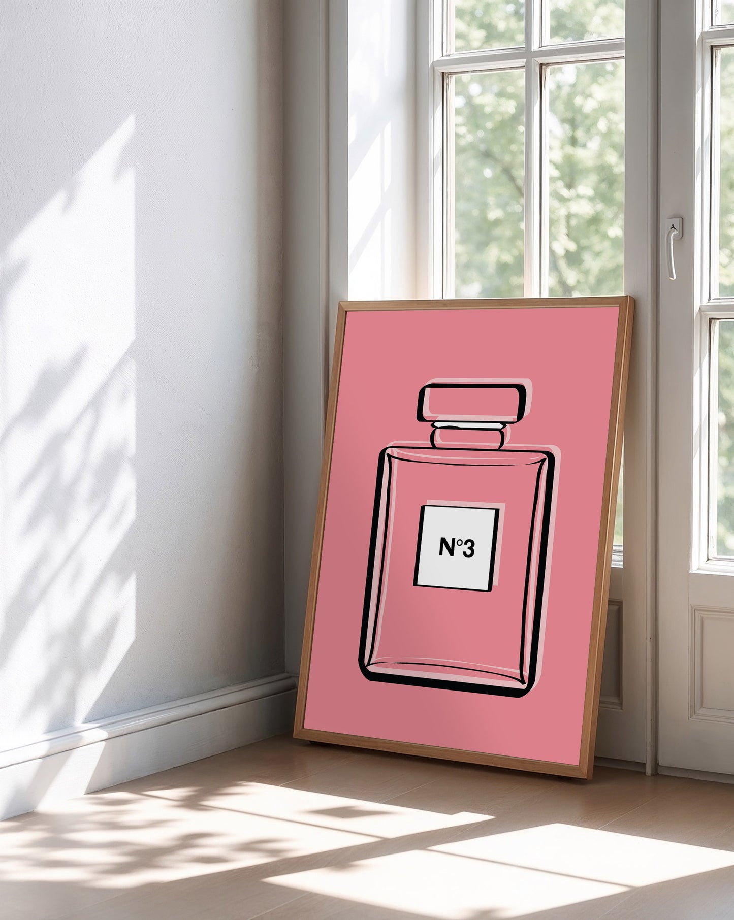 Perfume No. 3 – Pink Pop Art Poster