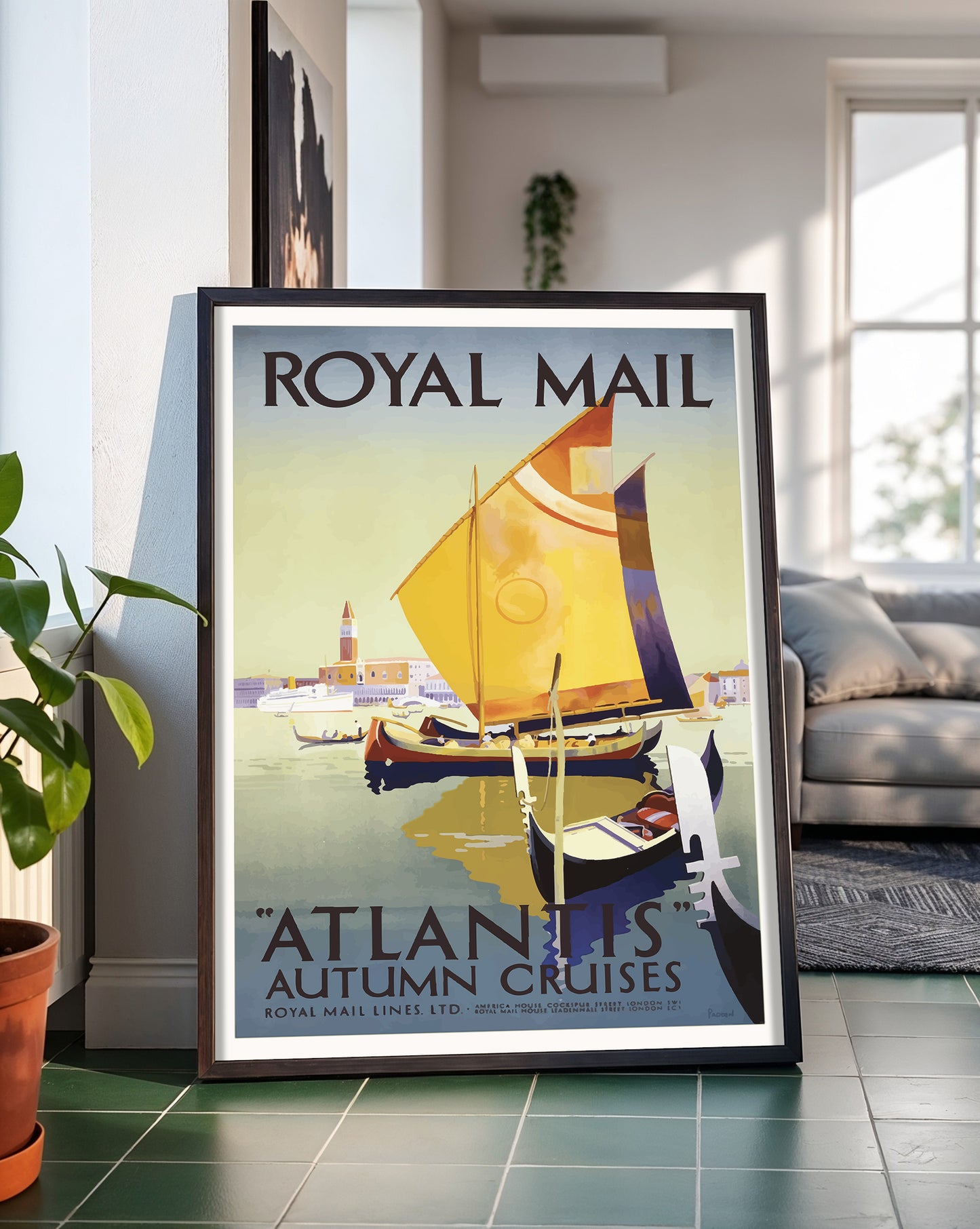 Royal Mail Atlantis Autumn Cruises Print