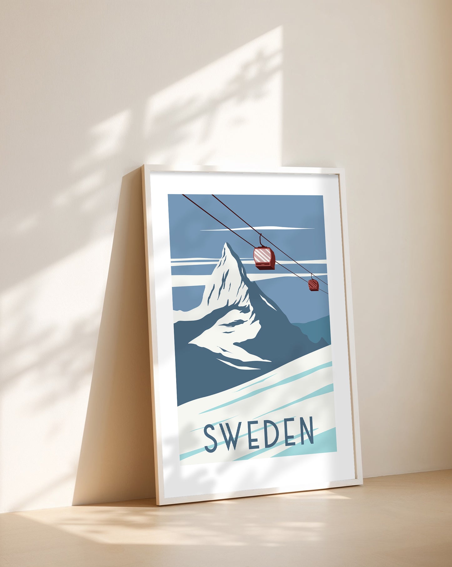 Sweden Ski Resort Prints