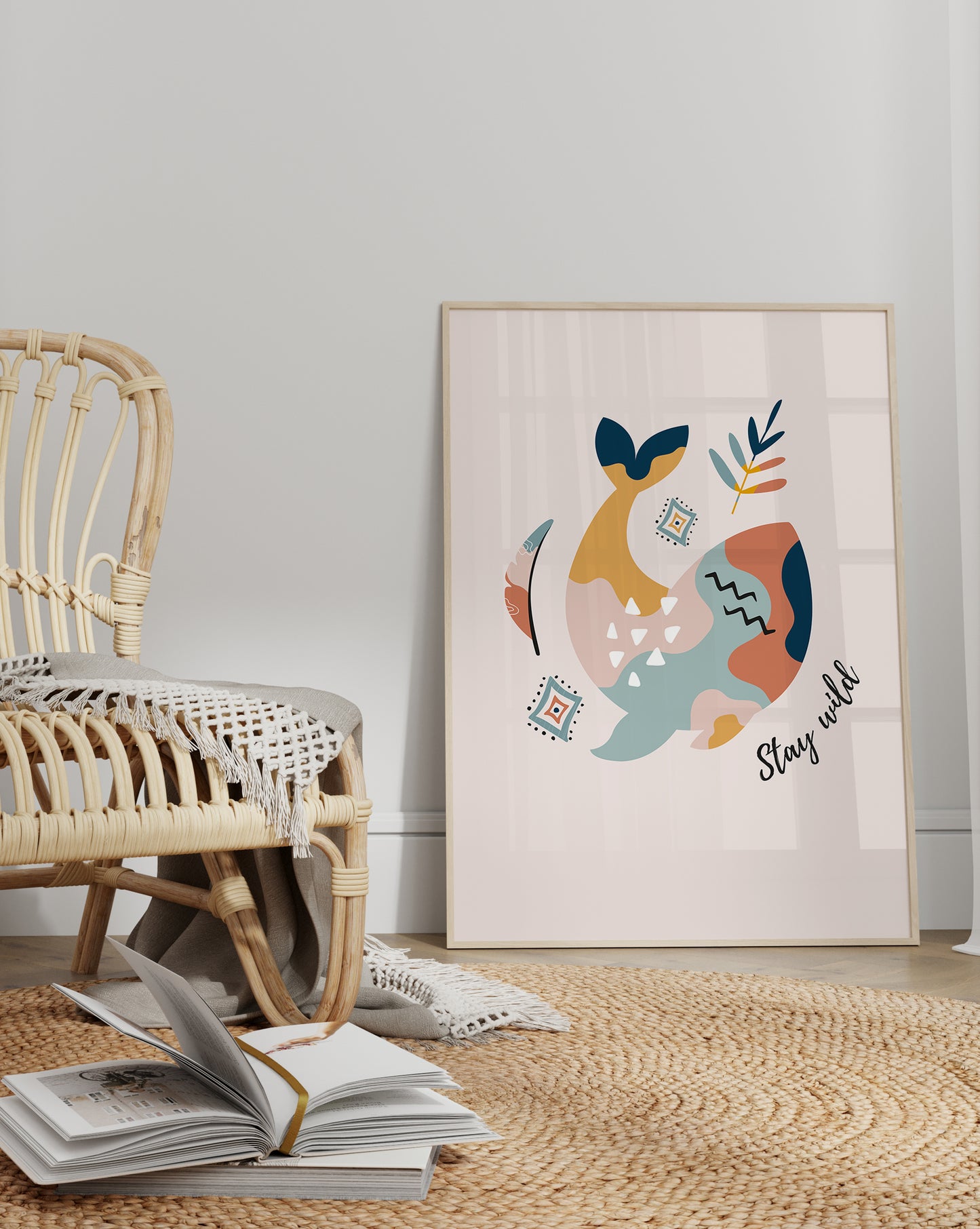 Stay Wild Whale Prints