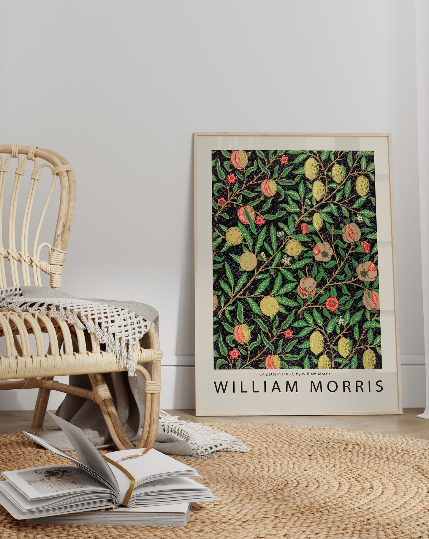 William Morris Fruit Pattern Print