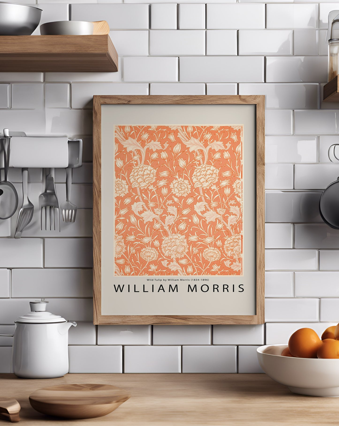 William Morris Wild Tulip Print
