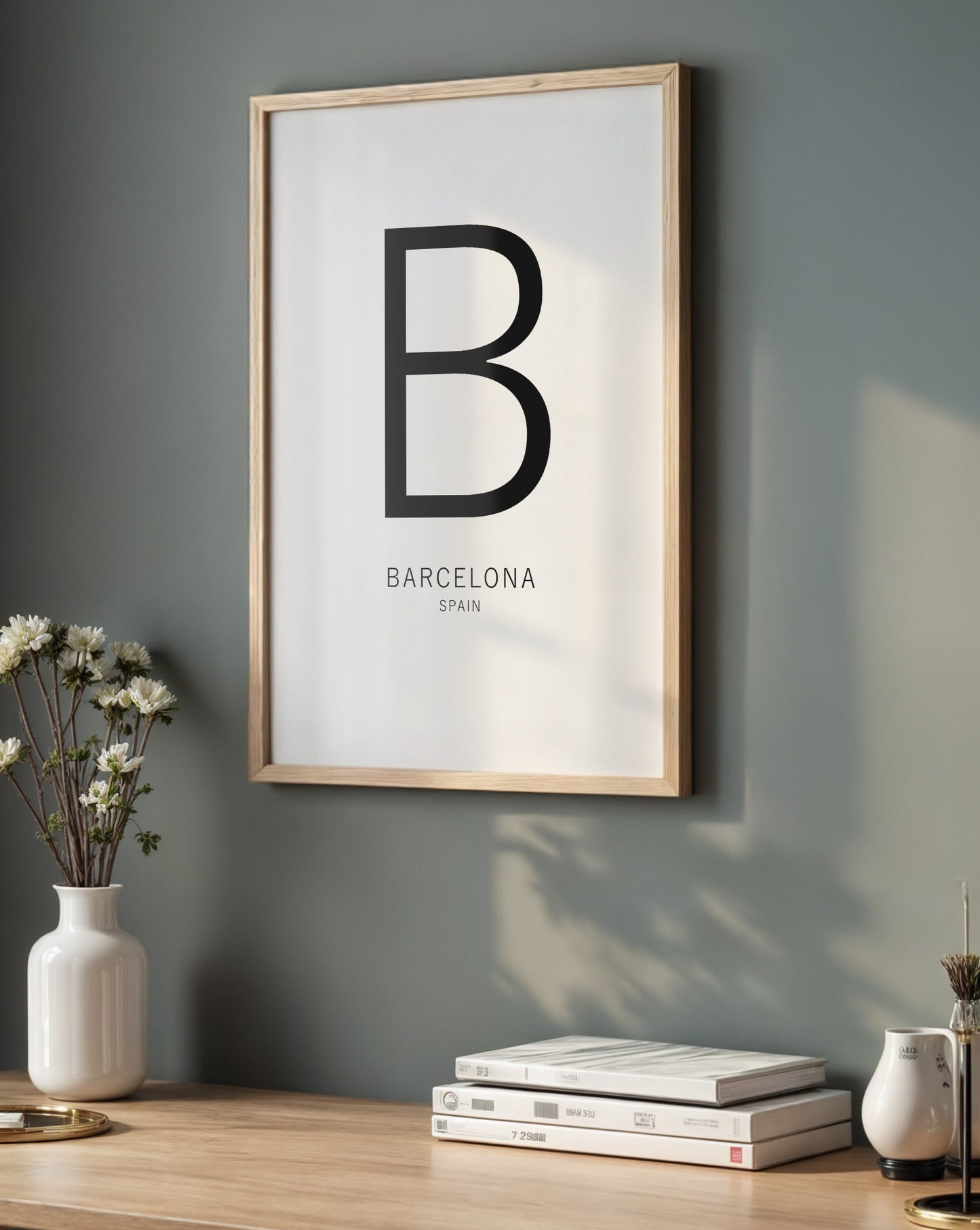 Barcelona Classic Matte Paper Poster