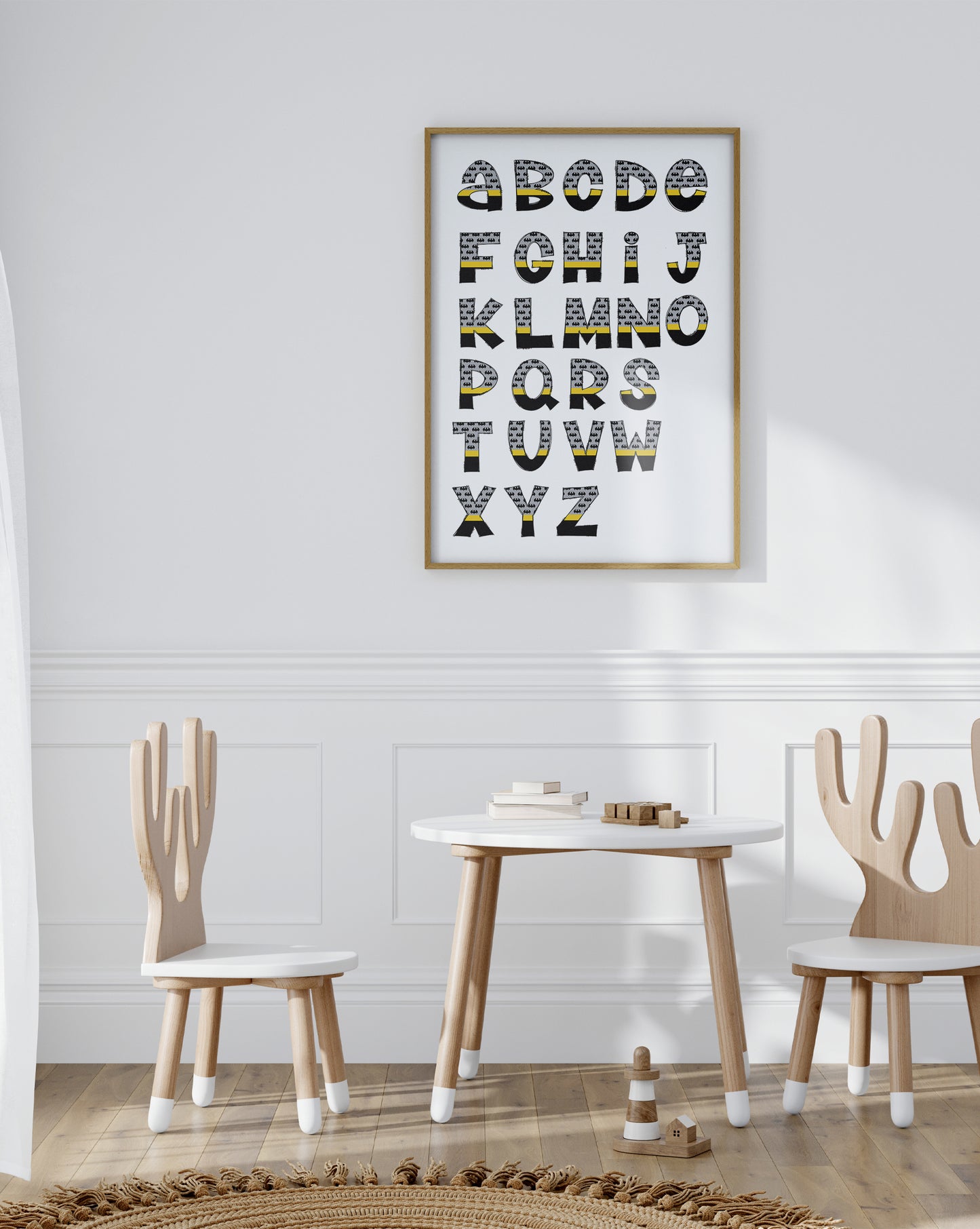 Kids Alphabet Poster
