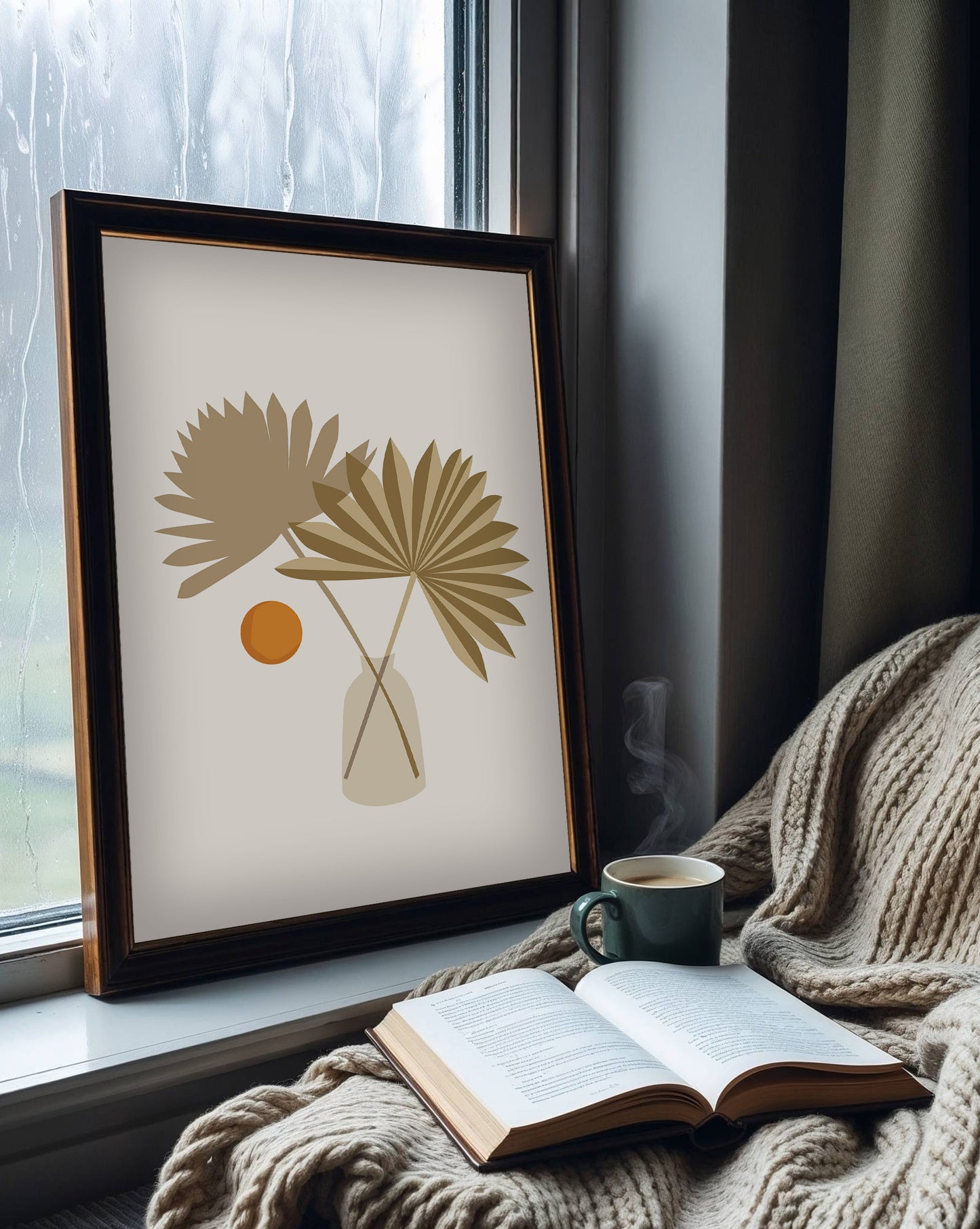 Abstract Flowers Prints