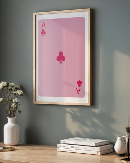 Ace Deck of Card Print