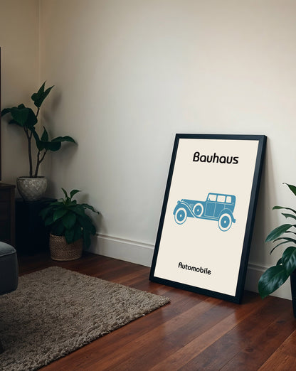 Bauhaus Automobile Print
