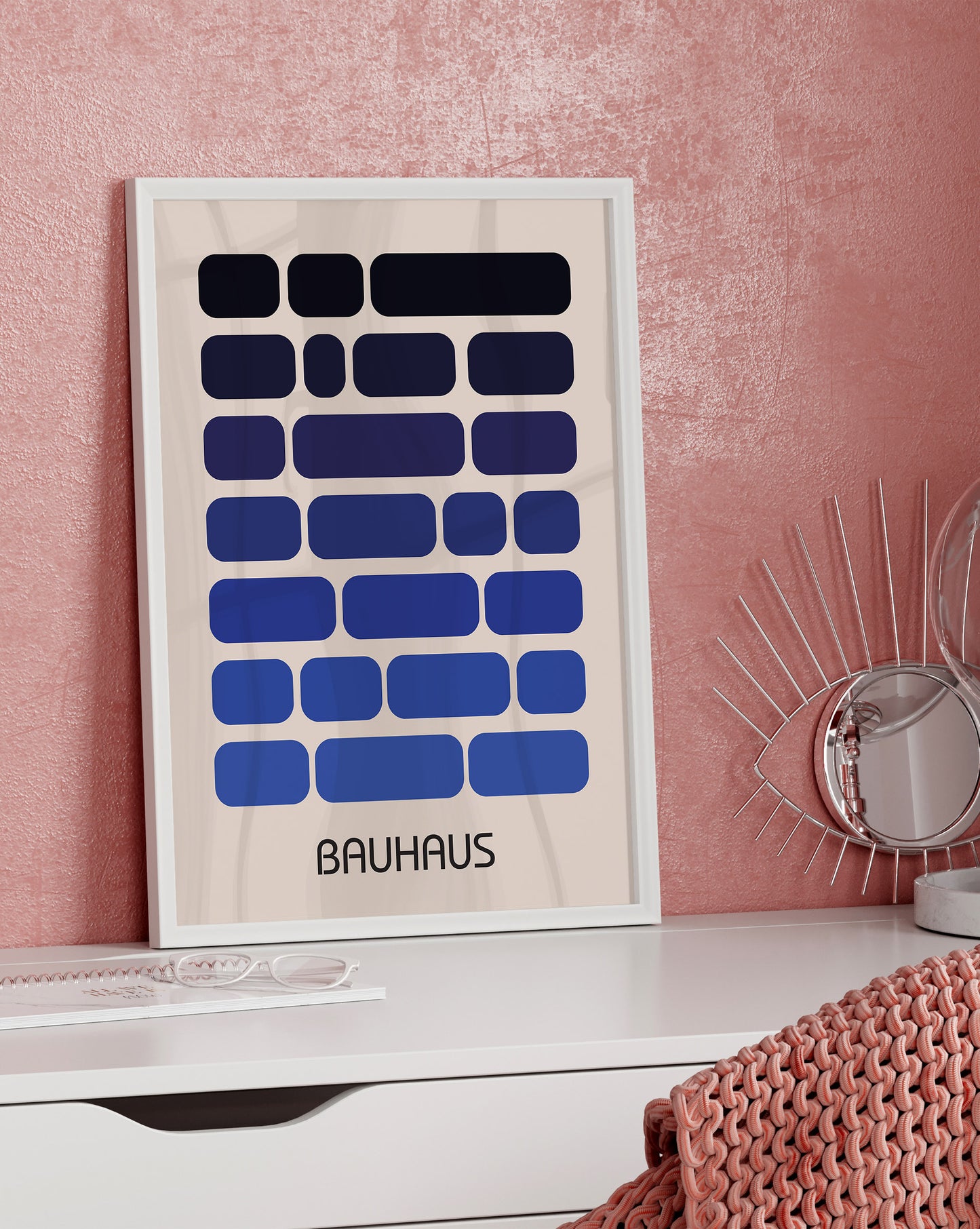 Bauhaus Blue Print