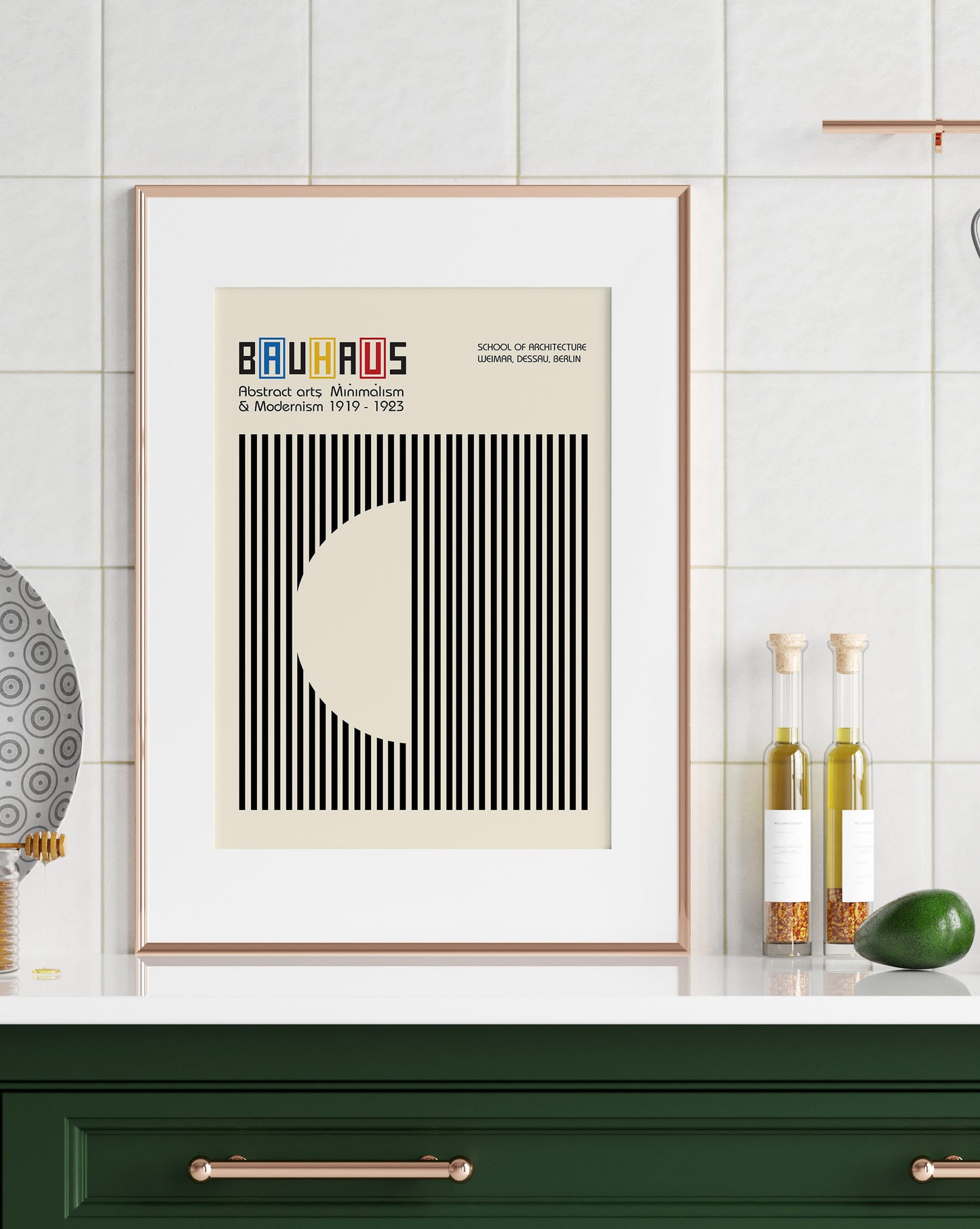 Bauhaus Minimalist Print