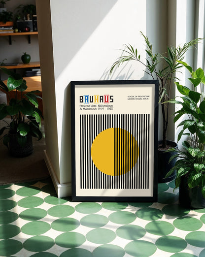 Bauhaus Minimalist Print
