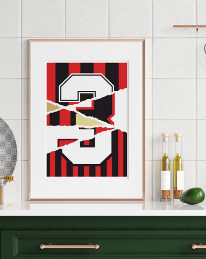 Captain 3 Maldini Tribute Prints