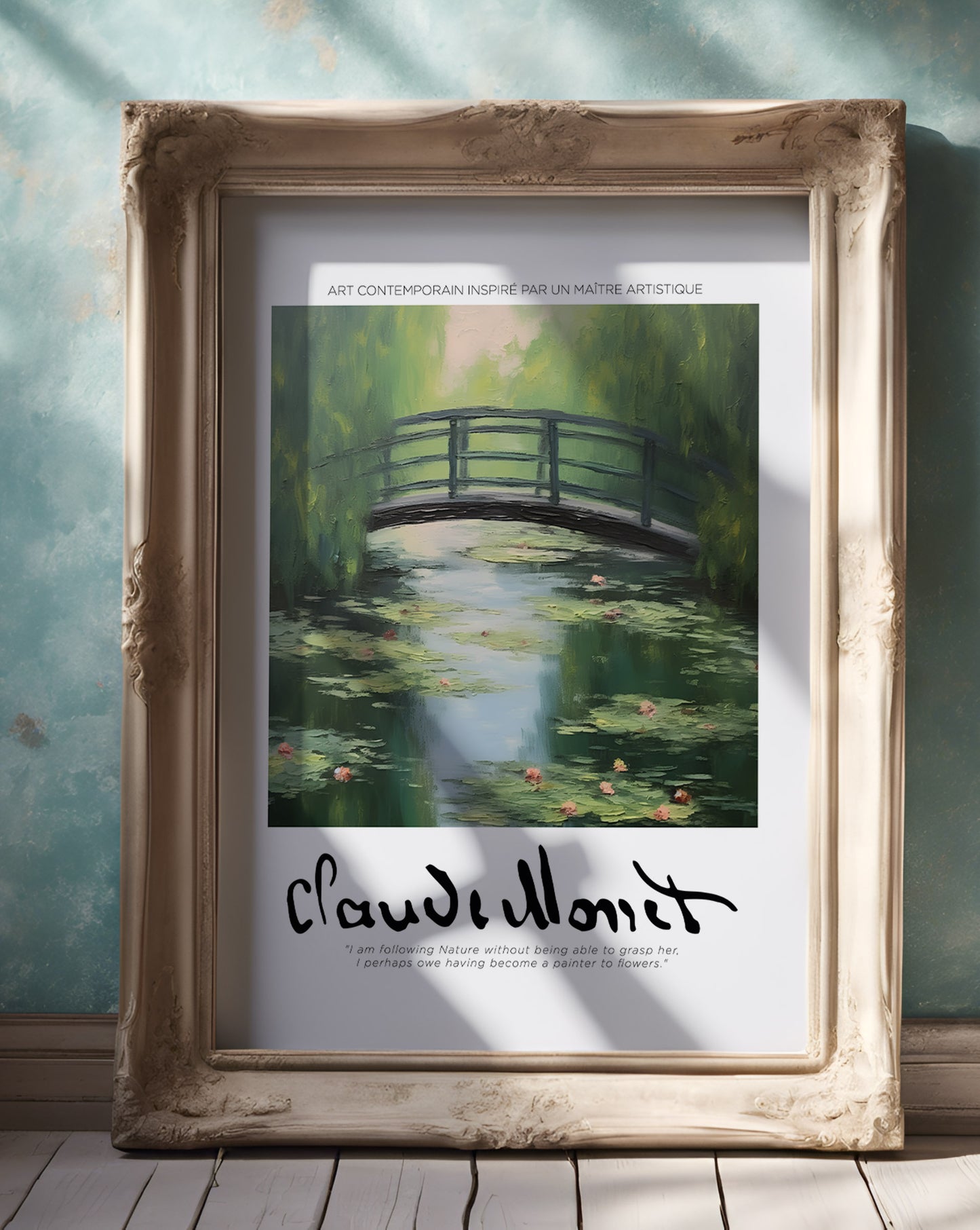 Claude Monet - Lake View Print