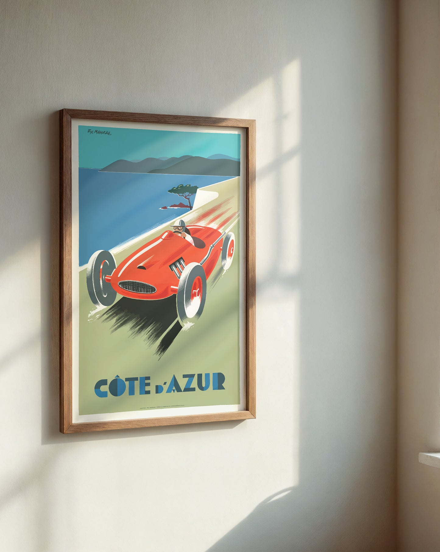 Côte d’Azur – Vintage Racing Print