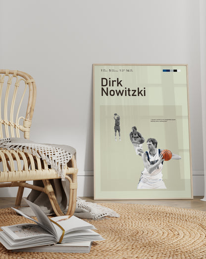 Dirk Nowitzki Print