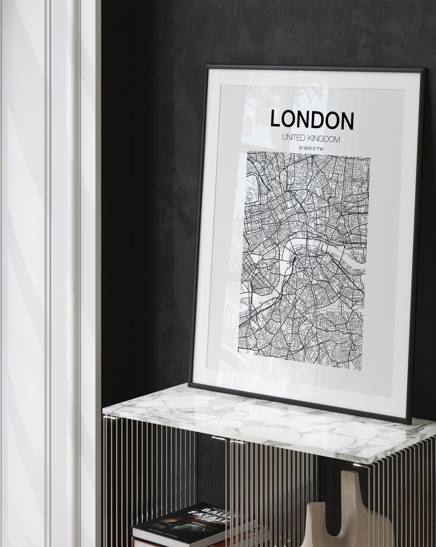 London City Map Prints