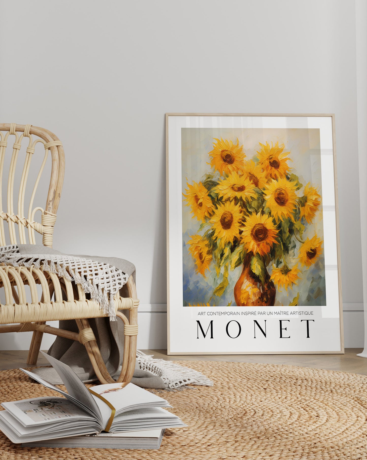 Claude Monet - Sunflowers