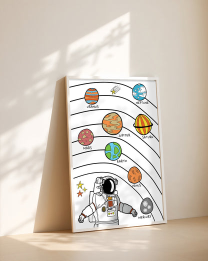 Space Kids Prints