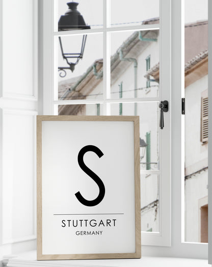 Stuttgart Germany Poster
