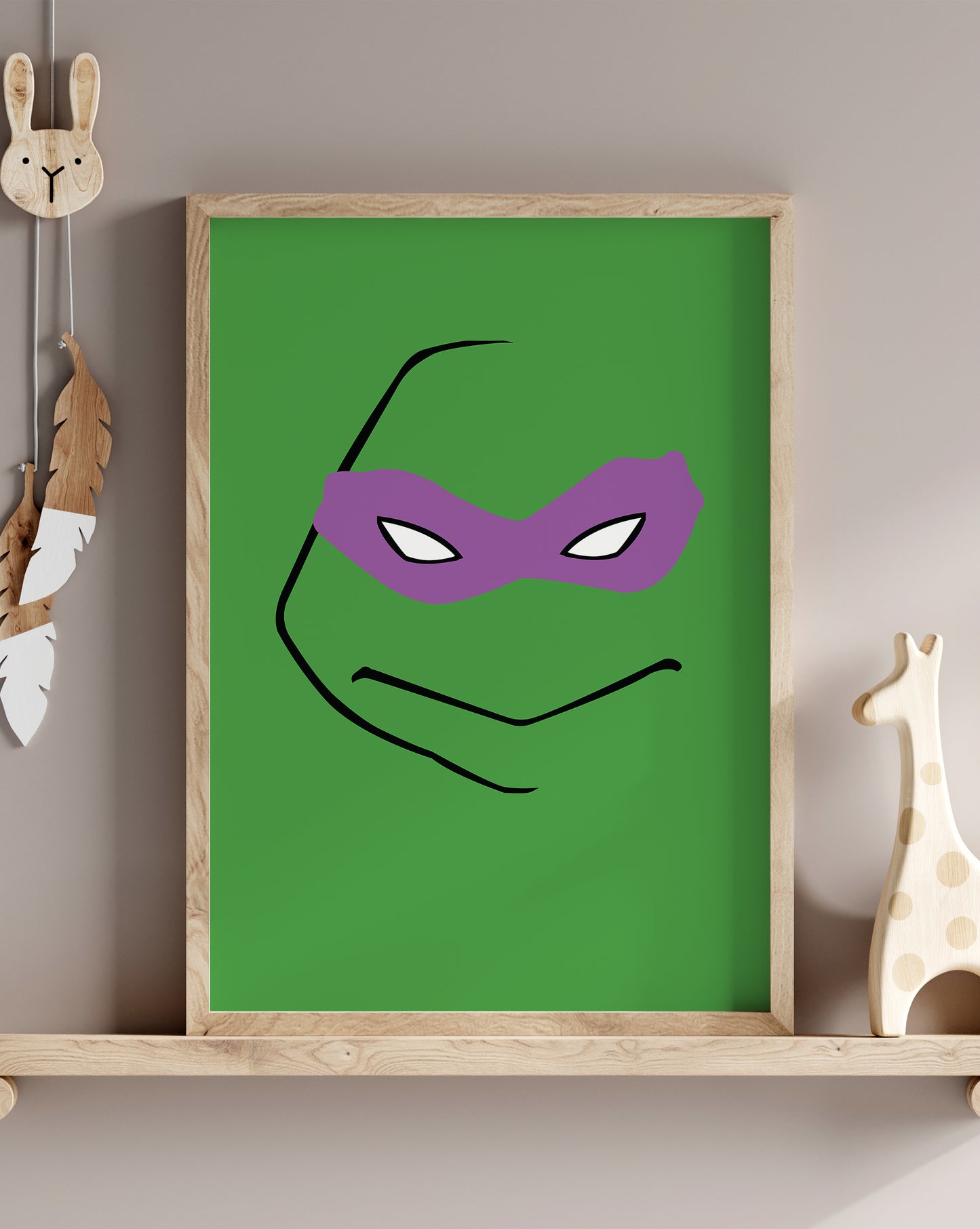 Turtle Mask Purple