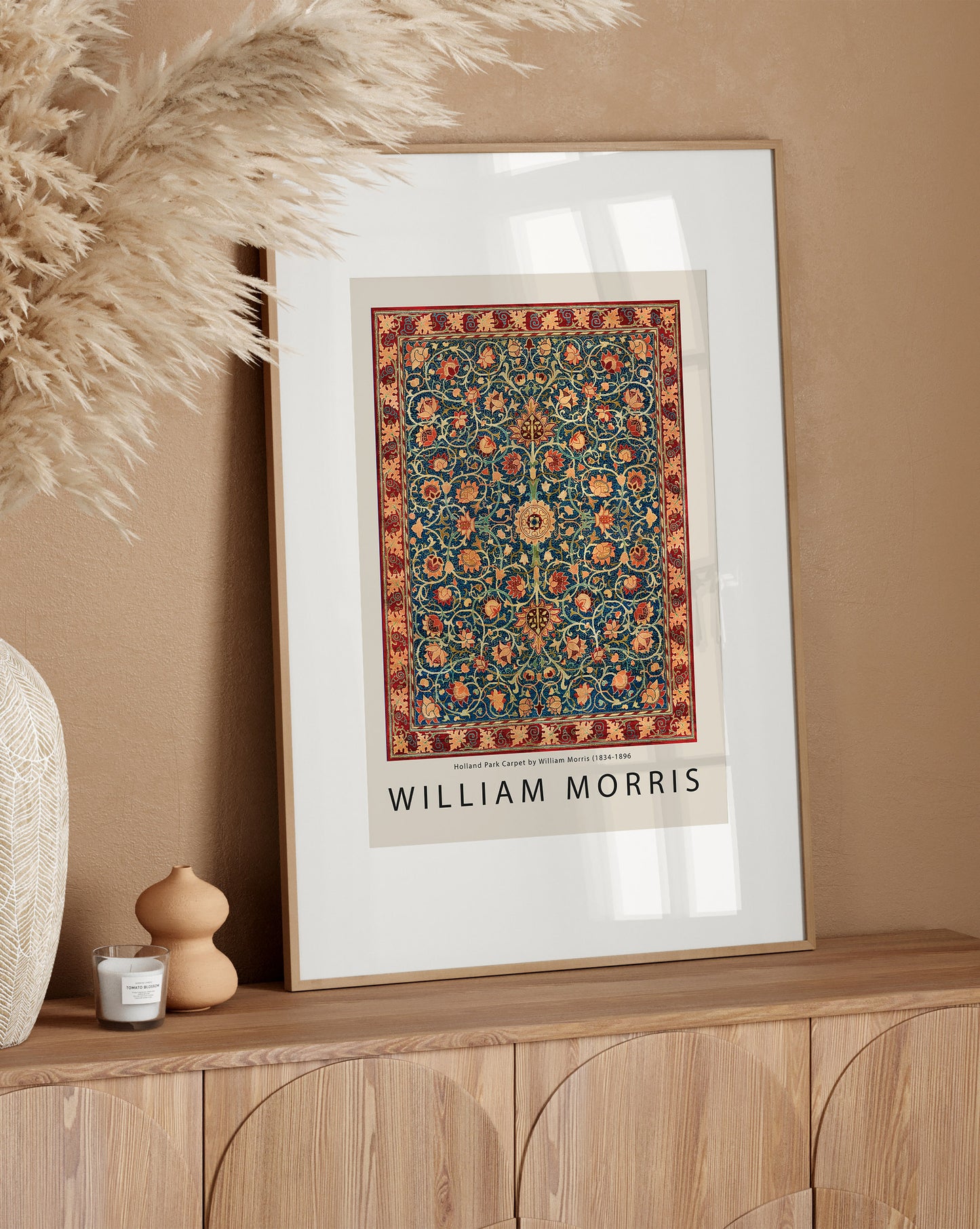William Morris Holland Park Carpet by William Morris Print